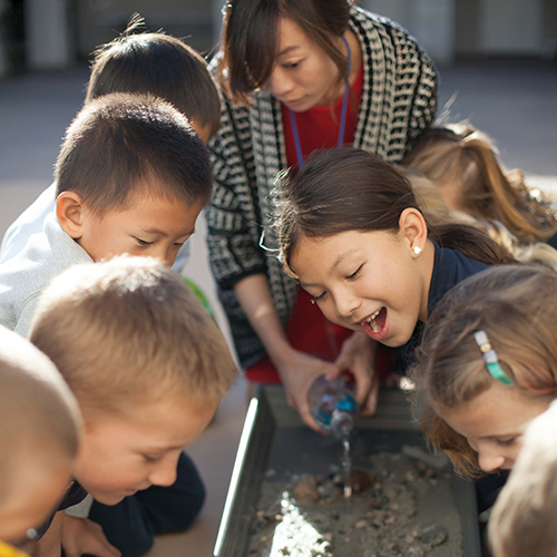 Cambridge 2nd grade water table